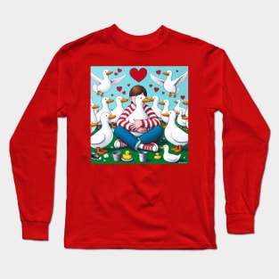 I love ducks Long Sleeve T-Shirt